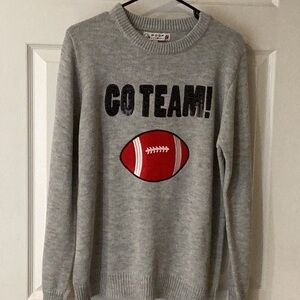 Football Crew Neck Sweater